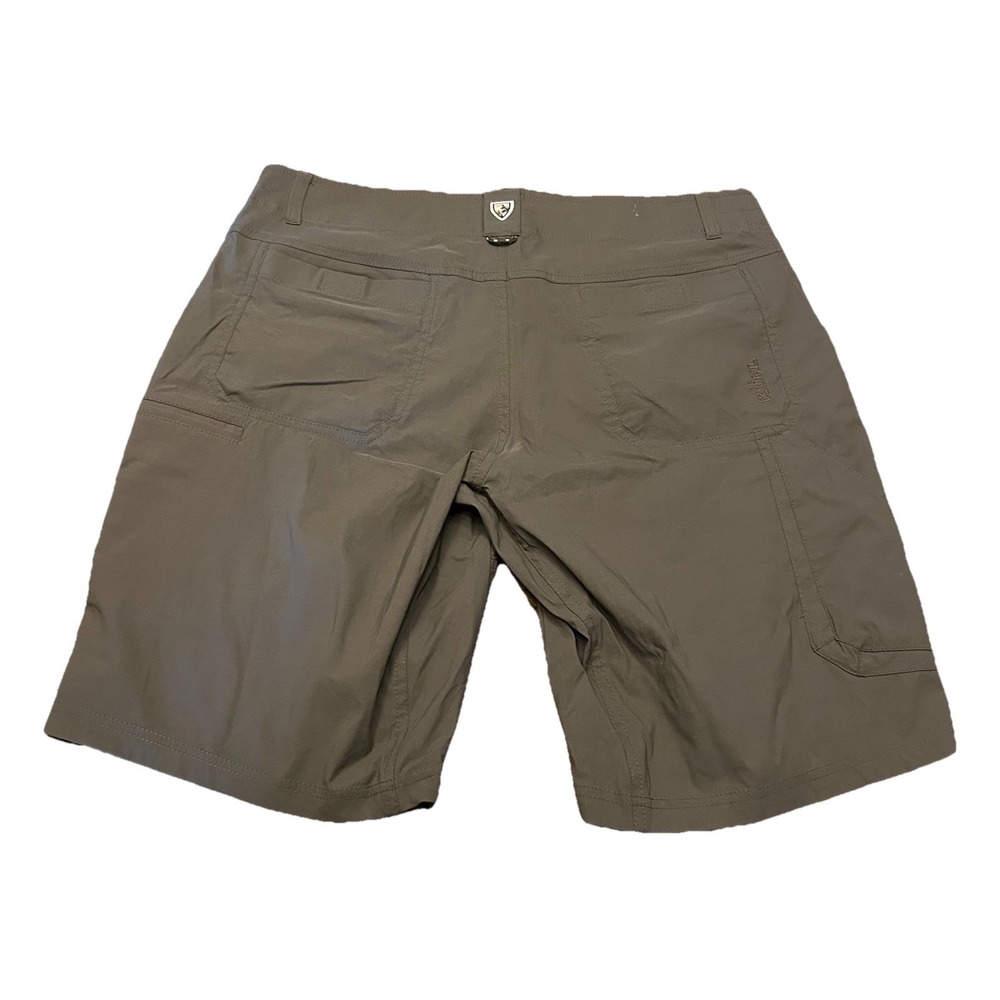 Kuhl Renegade Cargo Shorts Mens Size 38 Brown Outdoor Hiking Performance Stretch